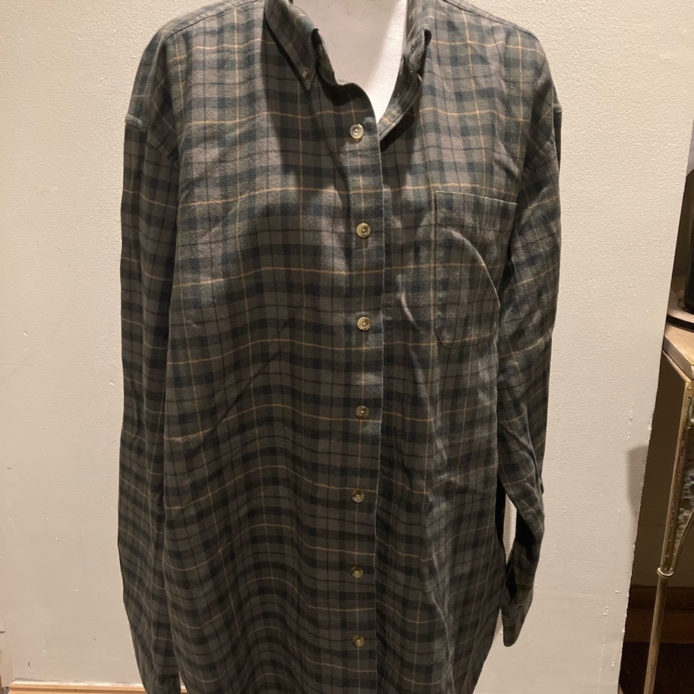 LL BeanPlaid Button-Up Shirt